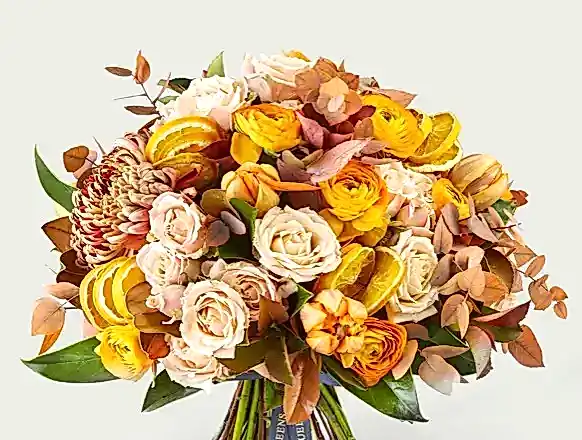 Leticia Patisserie doğal çiçek dekorasyonu